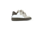 Suède babysneaker ExtremeFlex® - Beige/Red/Black - Shoesme - productfoto - afbeelding 2
