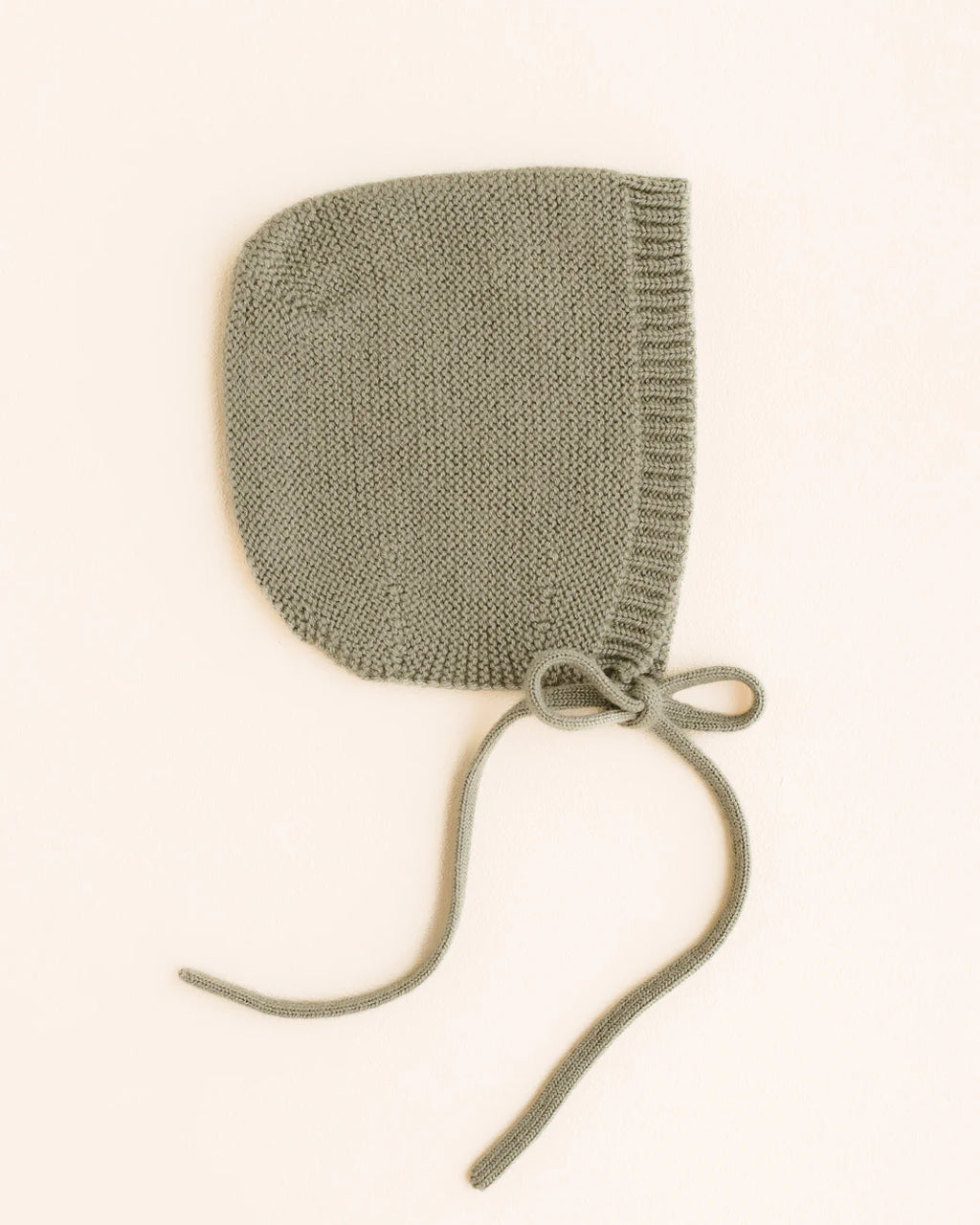 Bonnet Dolly - Baby Strikmutsje - Merinowol - HVID - productfoto - afbeelding 3