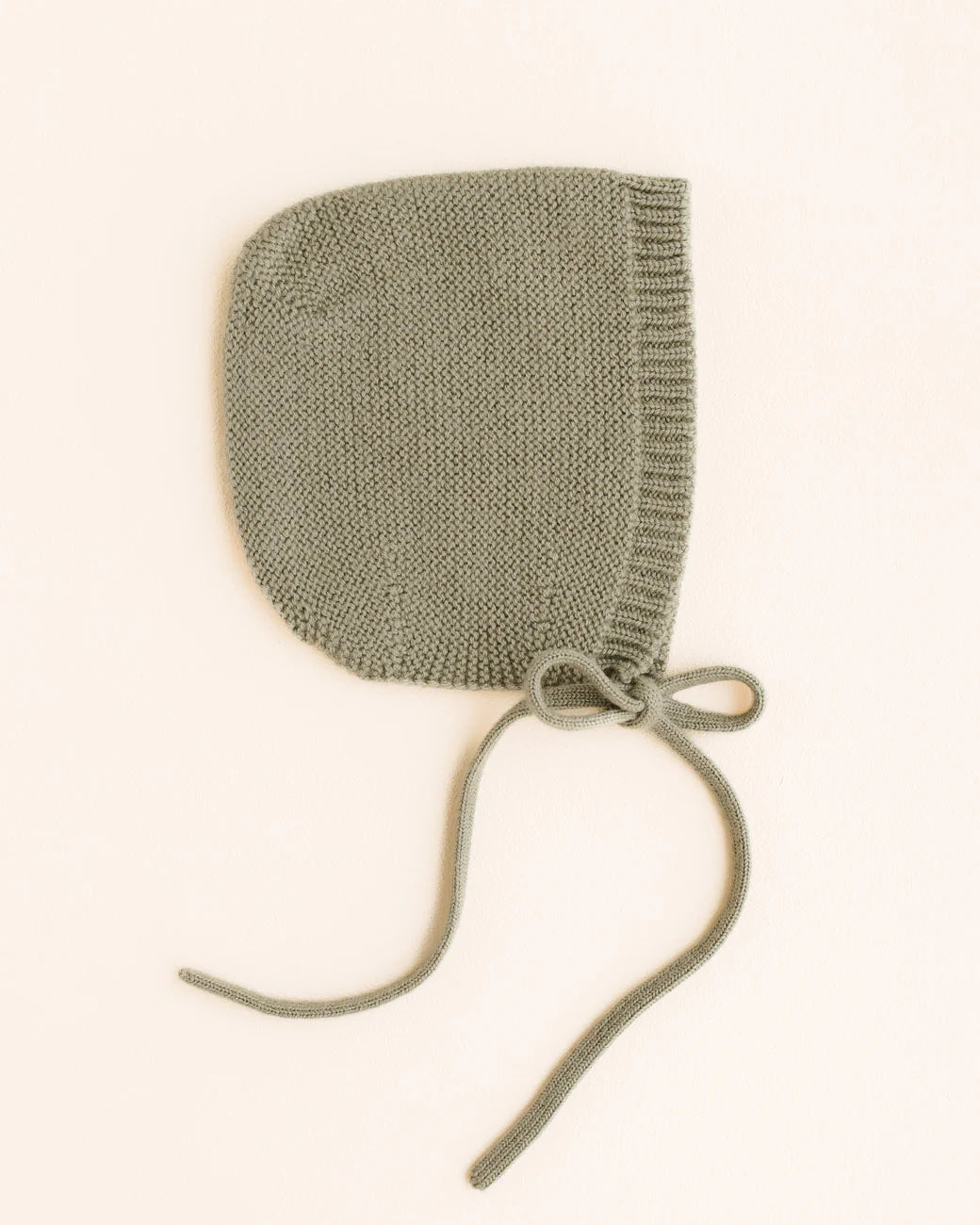 Bonnet Dolly - Baby Knitted Hat - Merino wool - HVID