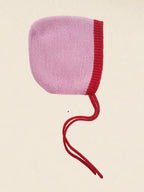 Bonnet Dolly - Baby Strikmutsje - Merinowol - HVID - productfoto - afbeelding 2