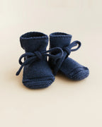 Booties - Baby Slofjes - Merinowol - HVID - productfoto - afbeelding 8