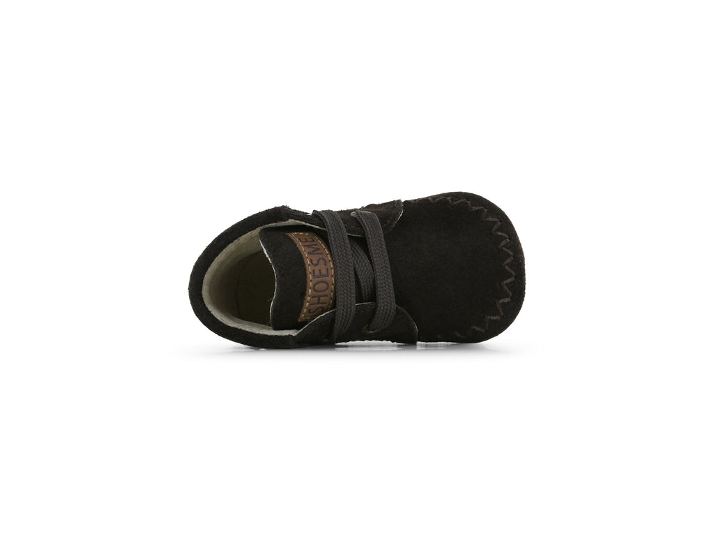 Suède baby schoentjes met franjes - Baby-Proof® - Bruin - Shoesme