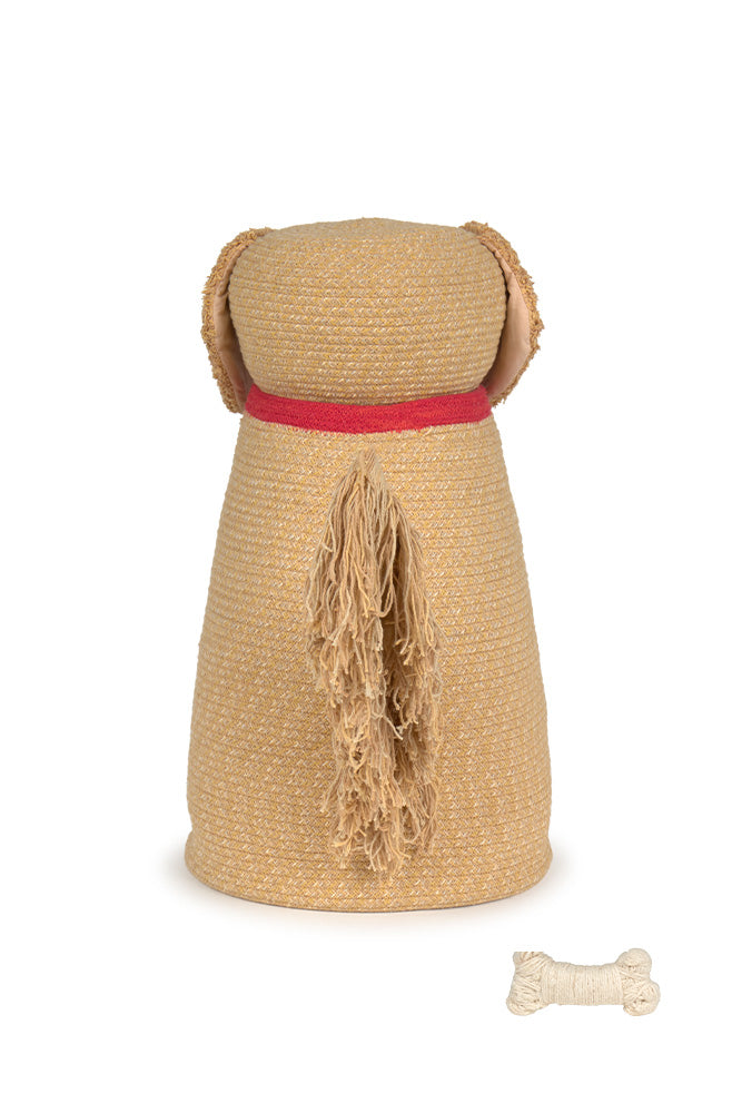 Opbergmand Luna Golden Retriever - 40 × 30 × 55 cm - Lorena Canals - productfoto - afbeelding 5