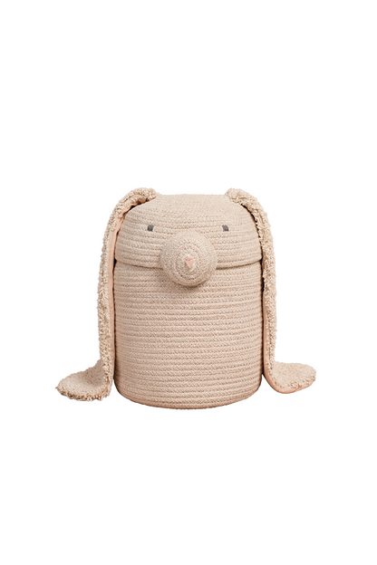 Basket Rita the Rabbit – Opbergmand konijn – Naturel – Ø 25 × 30 cm – Lorena Canals