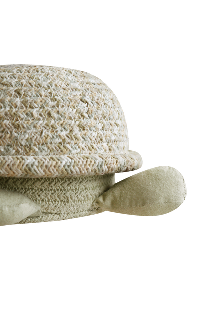 Basket Baby Turtle – Kleine opbergmand schildpad – Green – 22 × 25 × 10 cm – Lorena Canals