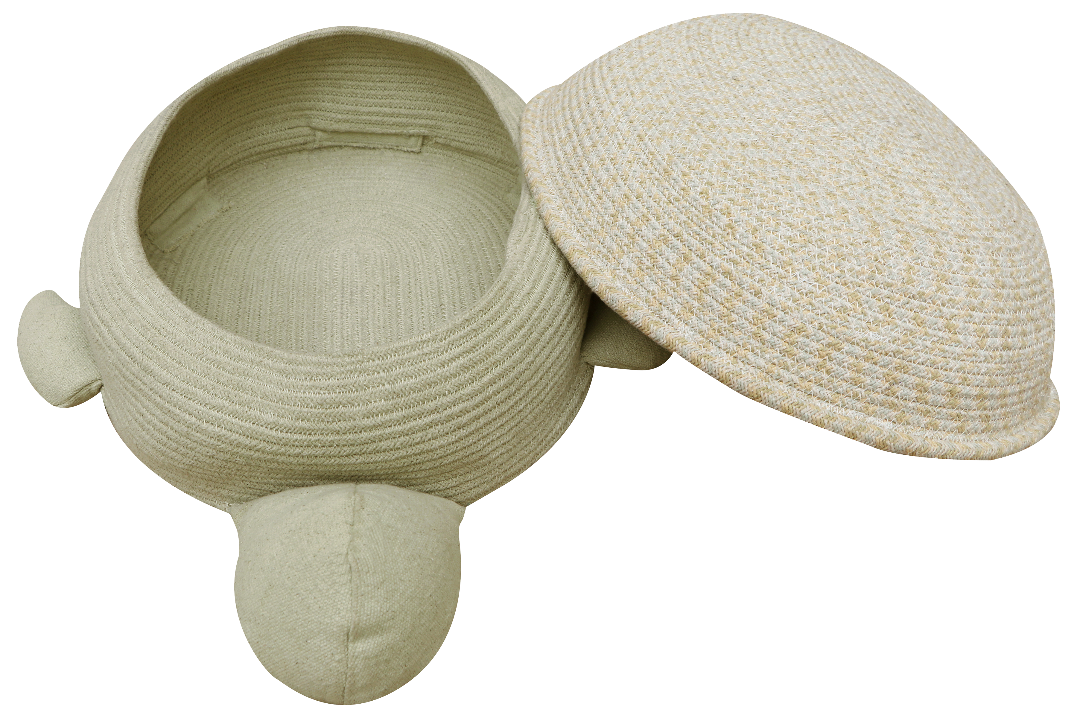 Basket Mama Turtle - Grote opbergmand zeeschildpad - 18 × 45 × 70 cm - Lorena Canals - productfoto - afbeelding 4