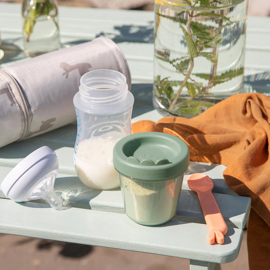 Babyvoedingscontainer - Baby food container 3-pack - Croco - Green - Done by Deer