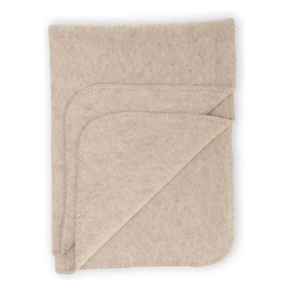 Baby Blanket Wool Fleece - Sand - Engel Natur