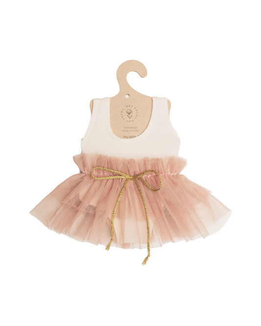 Poppenkleding - Poppen 32-36 cm - Blush Ballet Set - Mrs Ertha