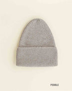 Beanie Fonzie Kids - 100% extra fine Italian merino wool - HVID