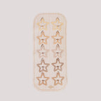 Glitter Haarknipjes Set - Sterretjes - 10 Stuks - Mrs Ertha - verpakking