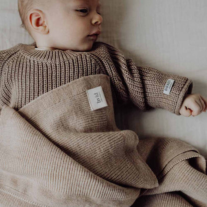 Baby Dekentje - Felix Blanket - Merinowol - HVID