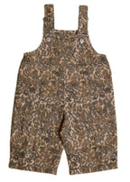 Blythe Leopard Dungaree – Salopette oversize à imprimé léopard – Coton biologique – Claude & Co