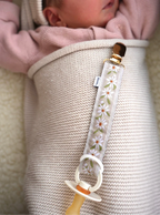 Speenkoord Nice - Handgemaakt - Baby Bloom Clips - productfoto - afbeelding 2
