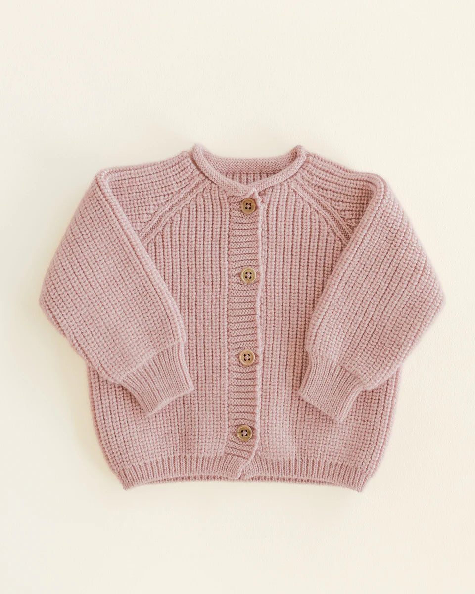 Gebreid vest Inga - Seamless cardigan - Merinowol - HVID - voorkant - afbeelding 3