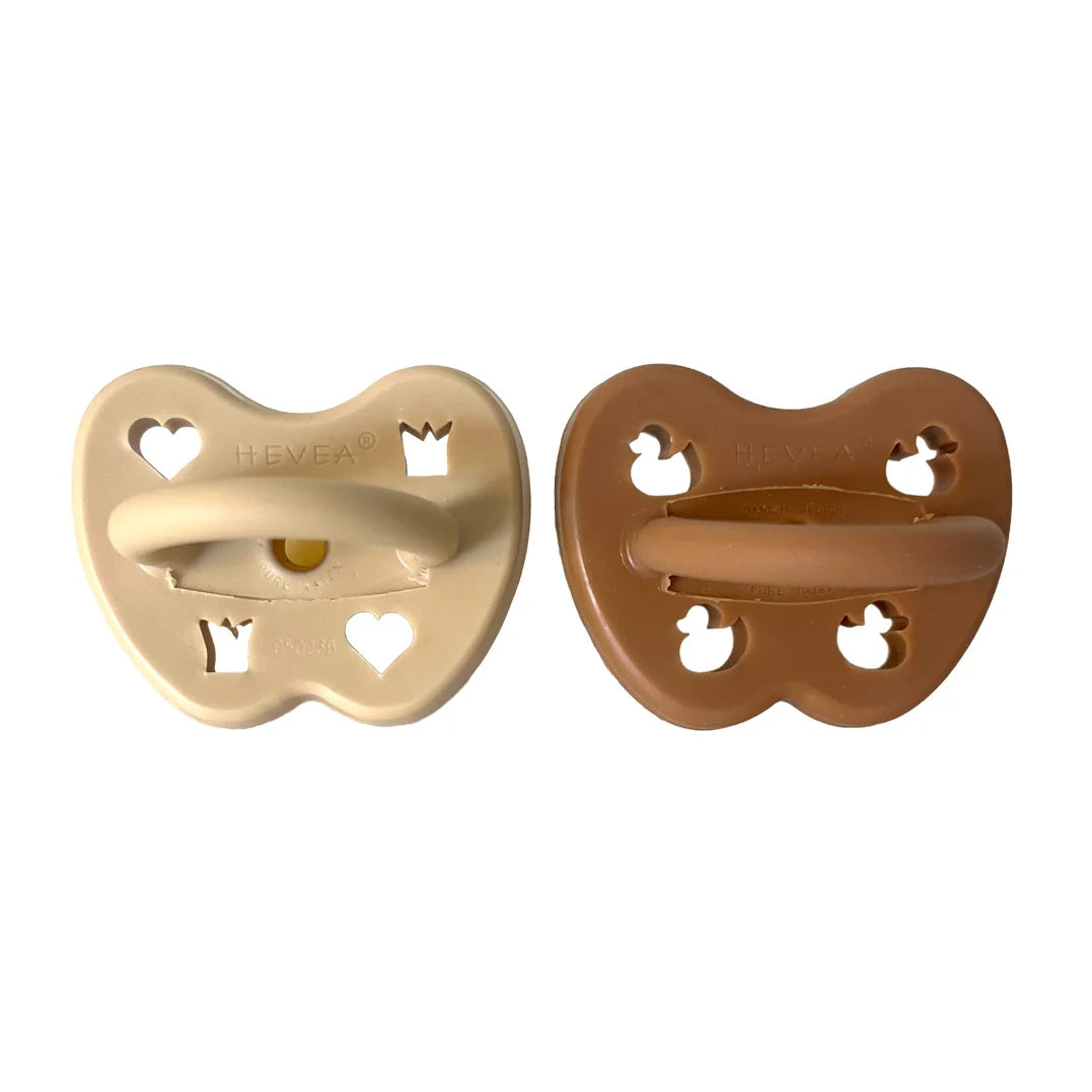 Speentjes - Natuurrubber - 3-36 maanden - 2 pack - Orthodontisch - Hevea
