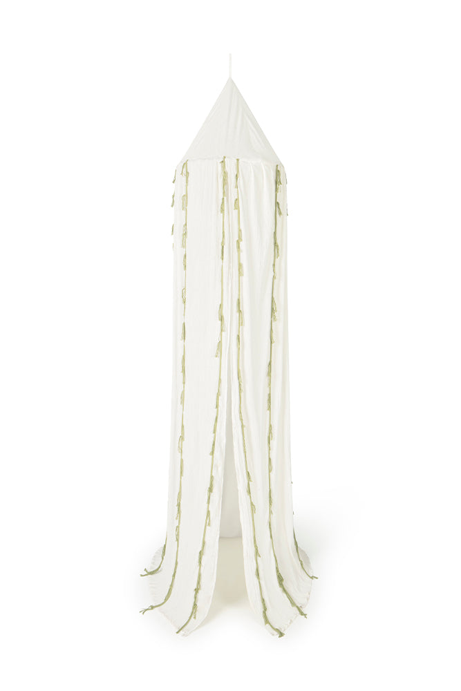 Canopy Crepe Swan – Ivory – Katoenen bedhemeltje – Lorena Canals