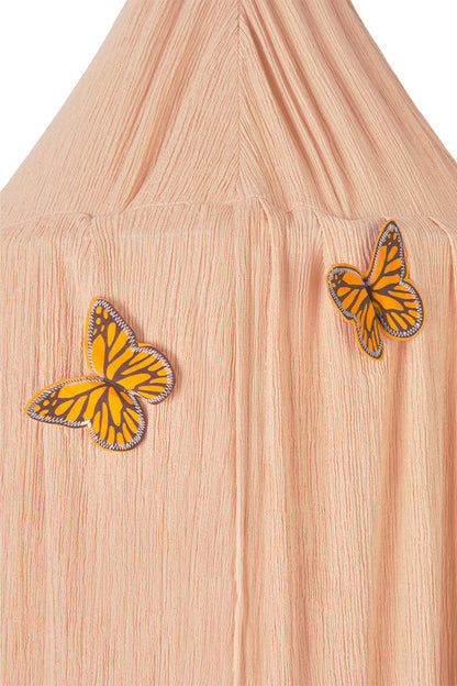 Canopy Crepe Swan – Rose – Katoenen bedhemeltje – Lorena Canals