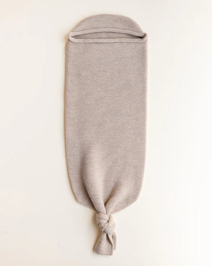 Cocoon - Sand - Merinowol - HVID - bovenaanzicht 