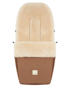 Fußsack Puffmuff® - Merino-Lammfell - Bruno + Milk - BINIBAMBA