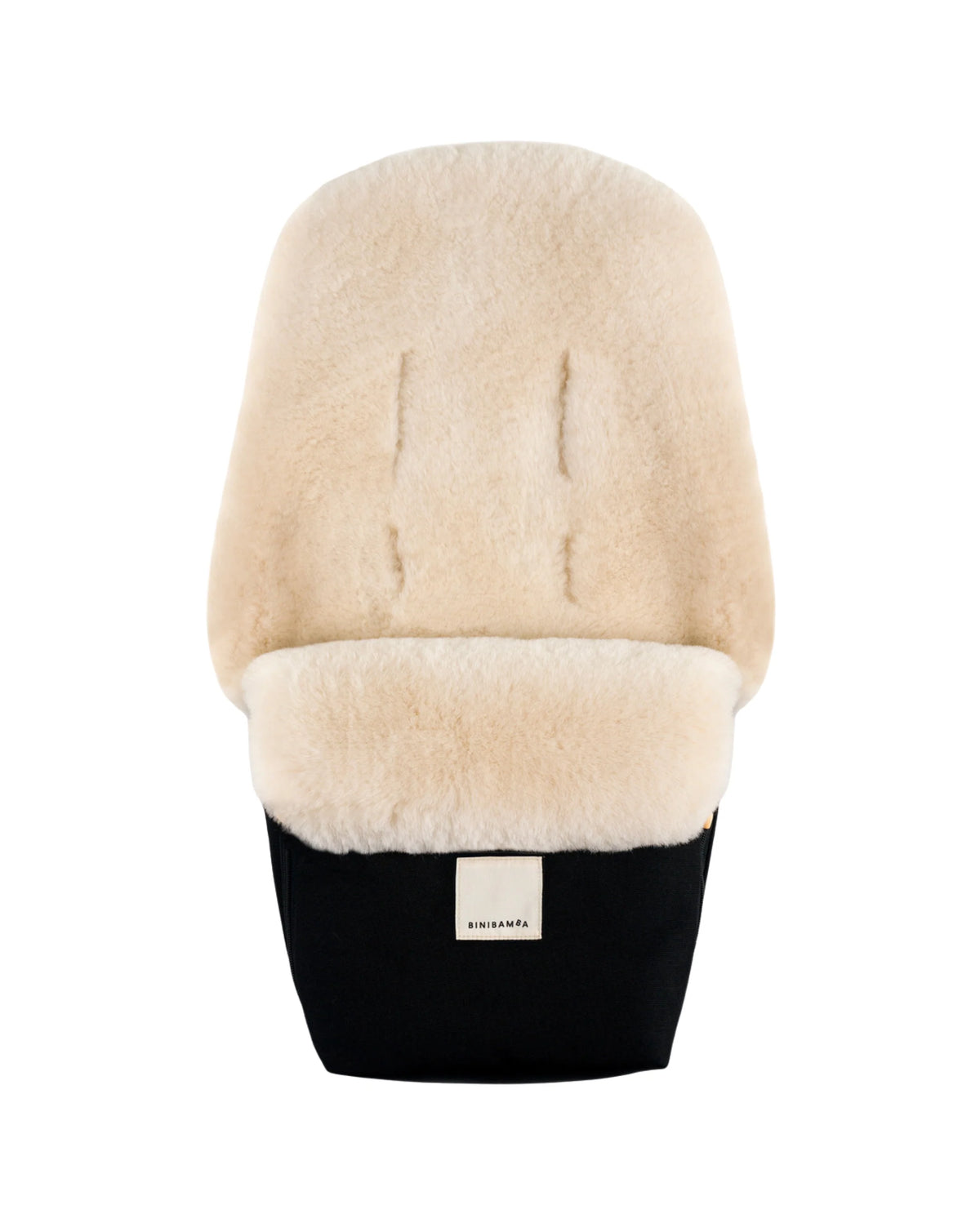Milk Minipuff – Merino schapenvacht voetenzak voor reiswieg & Stokke YOYO – BINIBAMBA