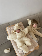 Merino Snugglesuit – Wool baby pram suit made from 100% merino wool – BINIBAMBA