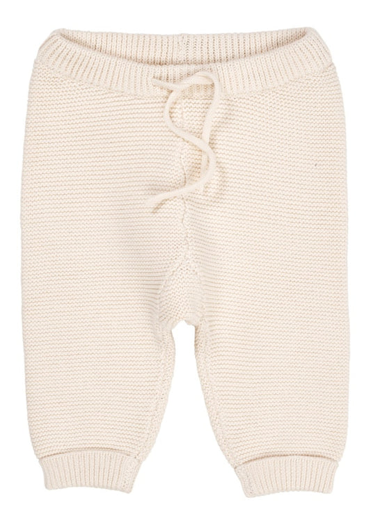 Copenhagen Colors - Classic Baby Cotton Pants - Gebreid broekje - 100% katoen - voorkant