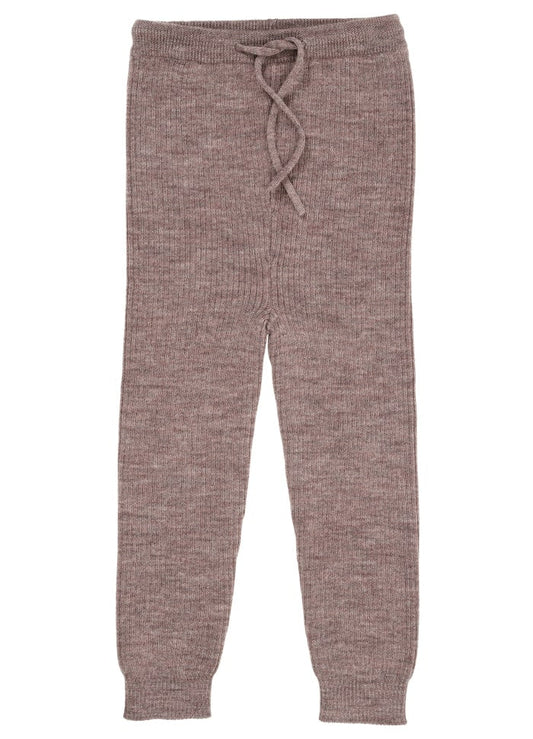 Gebreid Baby Broekje - Merino Classic Rib Leggings - Merinowol - Nature Melange - Copenhagen Colors