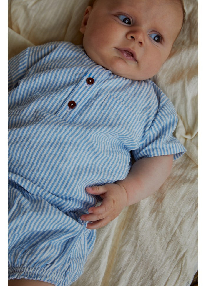 Copenhagen Colors - Seersucker Baby Set - Kleding set - 100% biologisch katoen