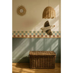 Behangrand – Border Nostalgia Check – 25 cm – Dekornik