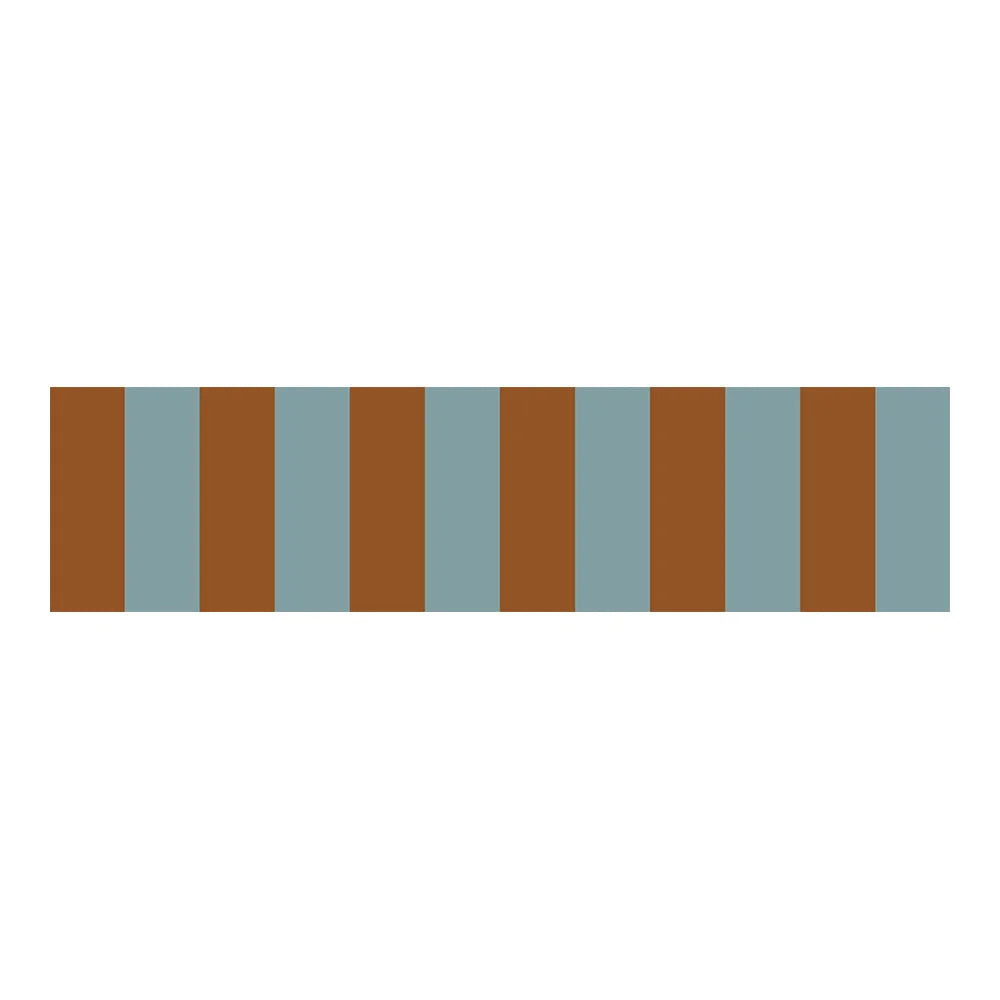 Behangrand – Border Nostalgia Blue Brown – 25 cm – Dekornik