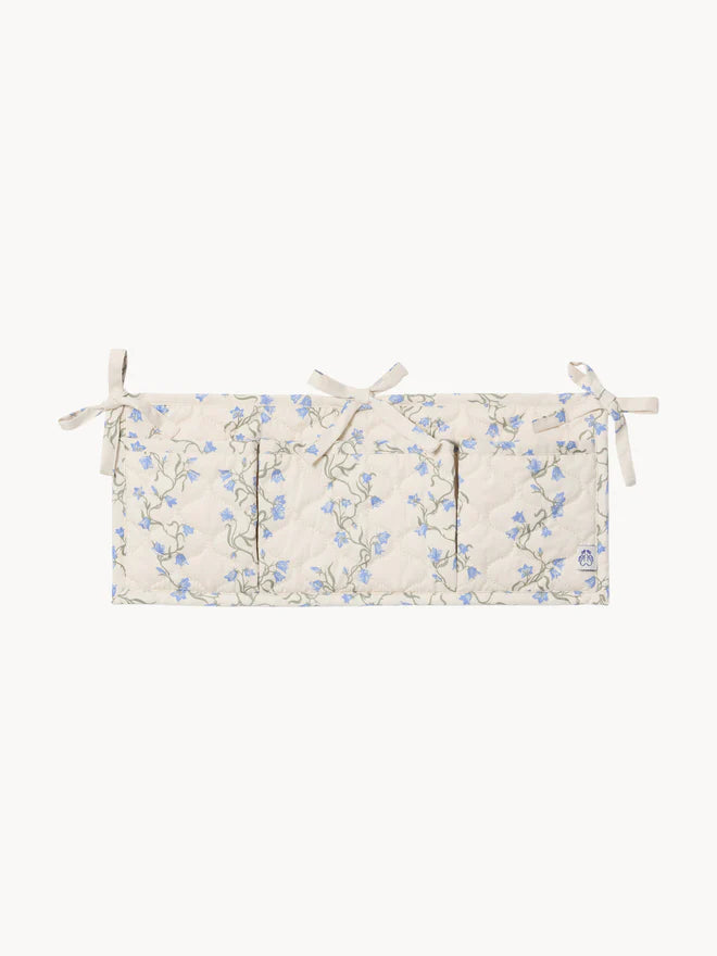 Bed organizer/bedzak Bell Flower - 43 x 18 cm - Biologsch katoen - Garbo&Friends