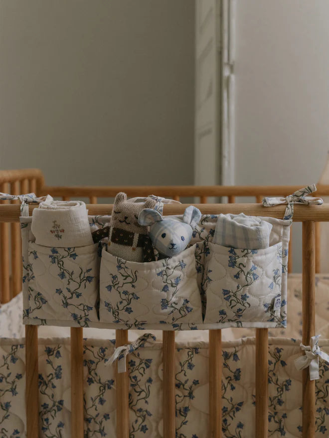 Bed organizer/bedzak Bell Flower - 43 x 18 cm - Biologsch katoen - Garbo&Friends - productfoto