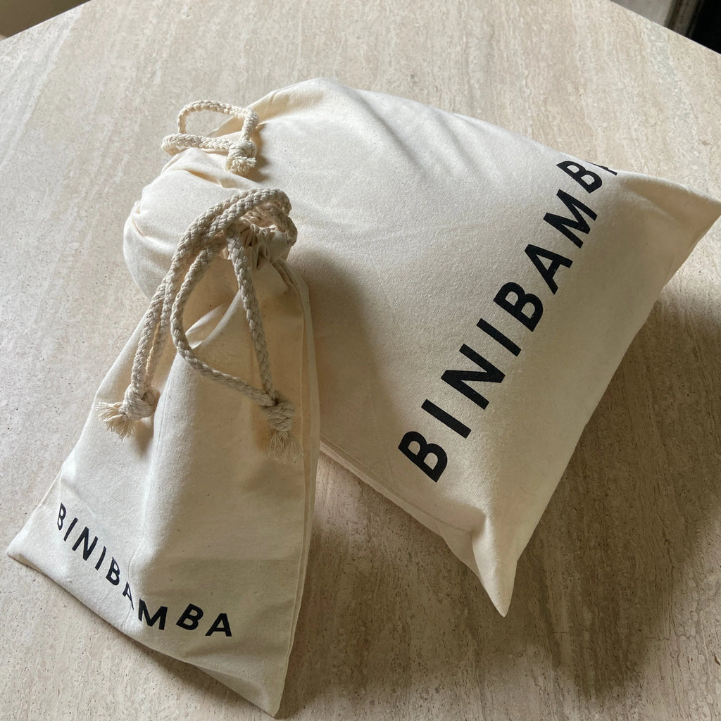 Camel Chequerboard Merino Biniblanket – Couverture pour berceau à damier - 100 % laine mérinos - 75×100 cm – BINIBAMBA