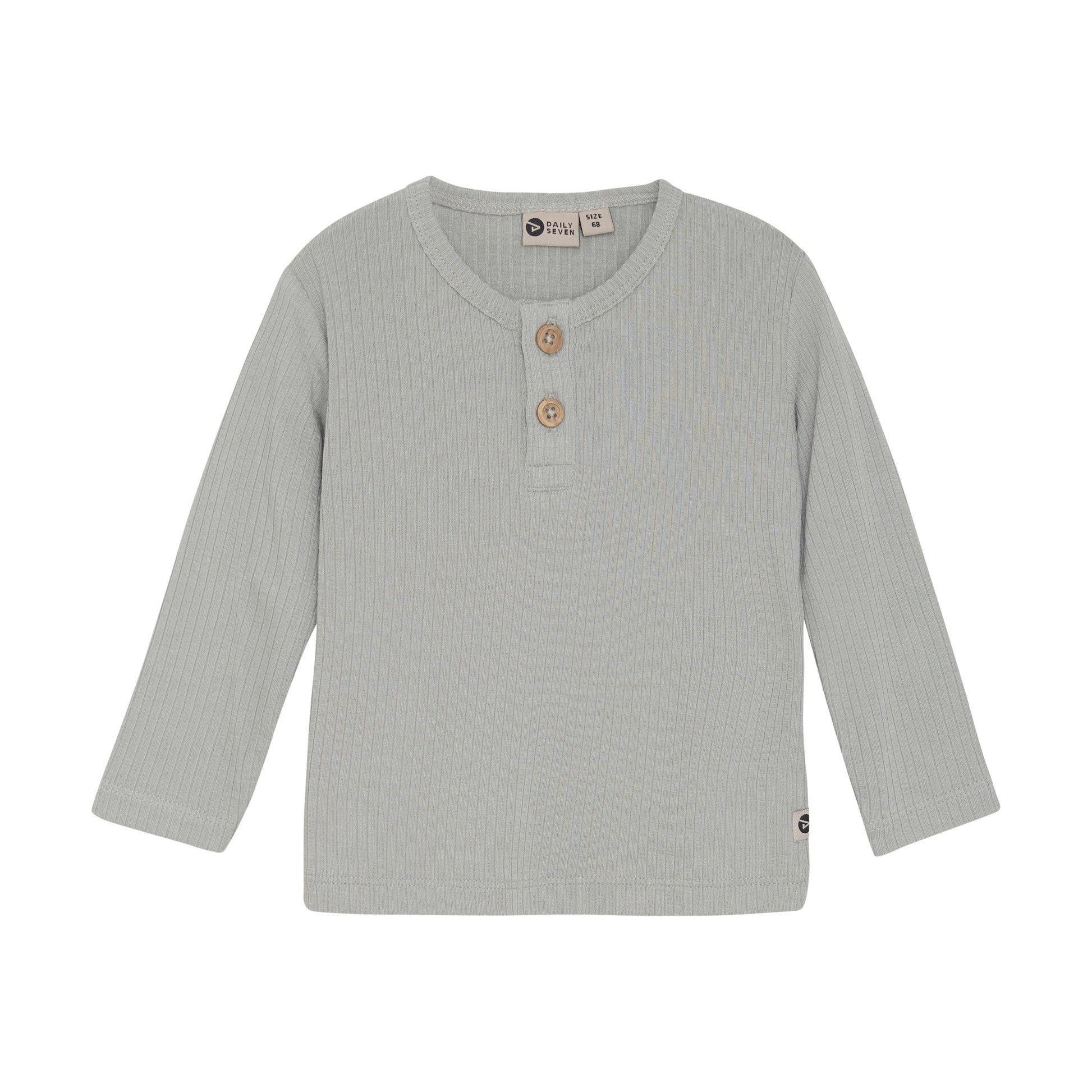 Daily7 - Out  T-shirt Grandad - Top met lange mouwen - voorkant
