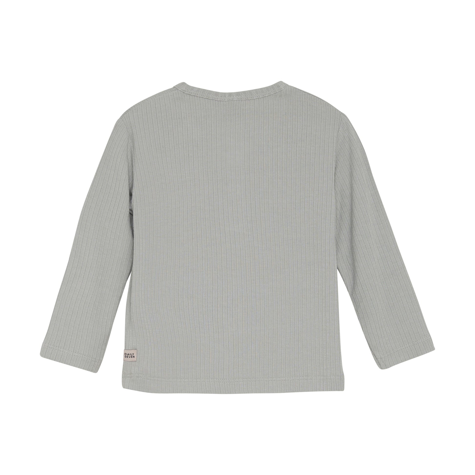 Daily7 - Out  T-shirt Grandad - Top met lange mouwen