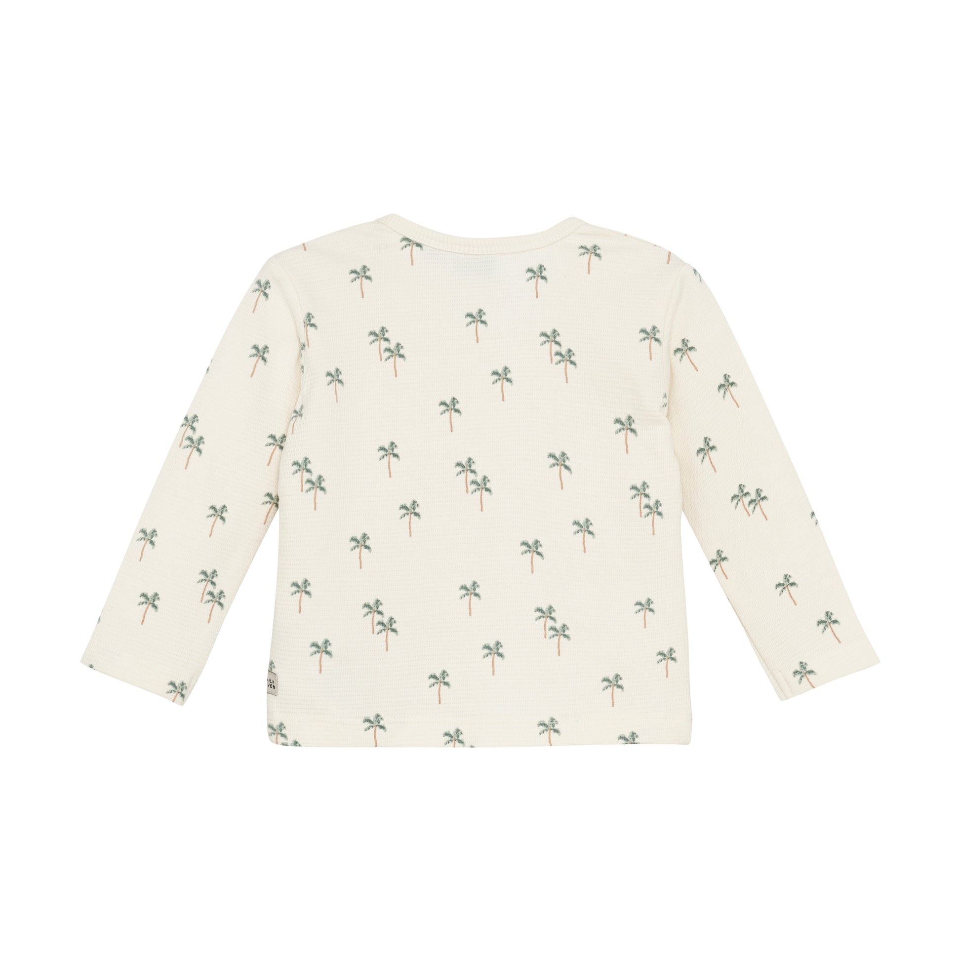 Daily7 - T-shirt Longsleeve Print - Top met lange mouwen - 100% katoen - achterkant