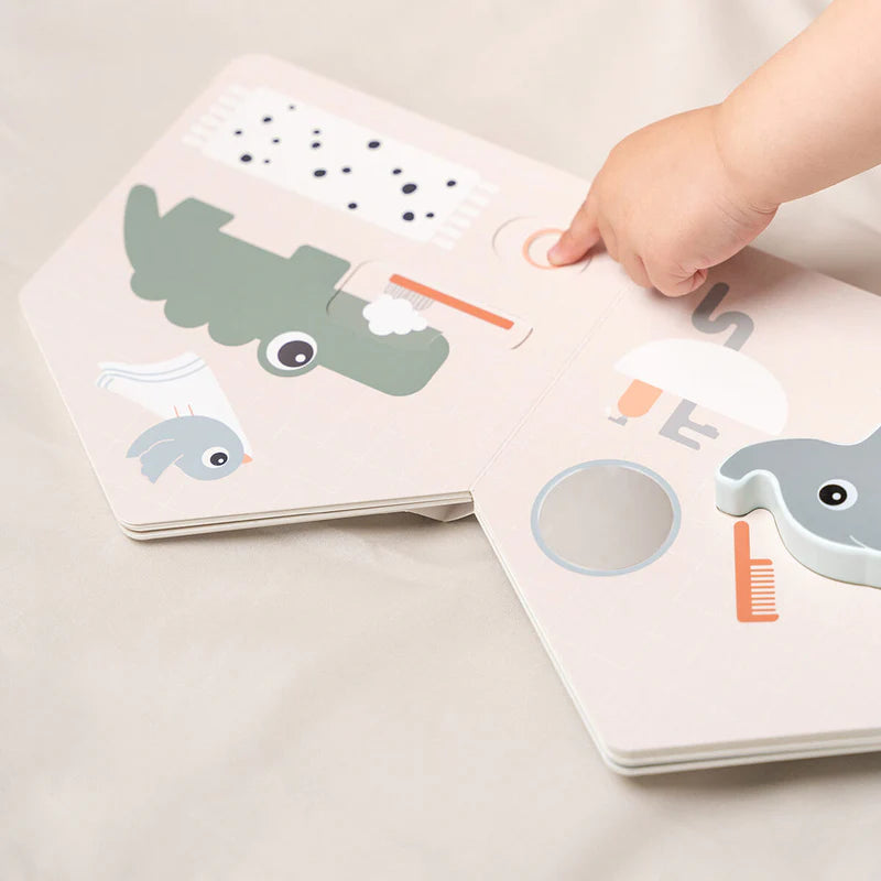 Interactief boekje 'Thuis'- Elphee's home board book - Deer friends - Colour mix - Done by Deer