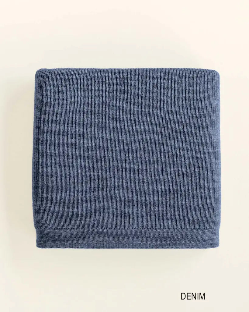 Baby Dekentje - Felix Blanket - Merinowol - HVID