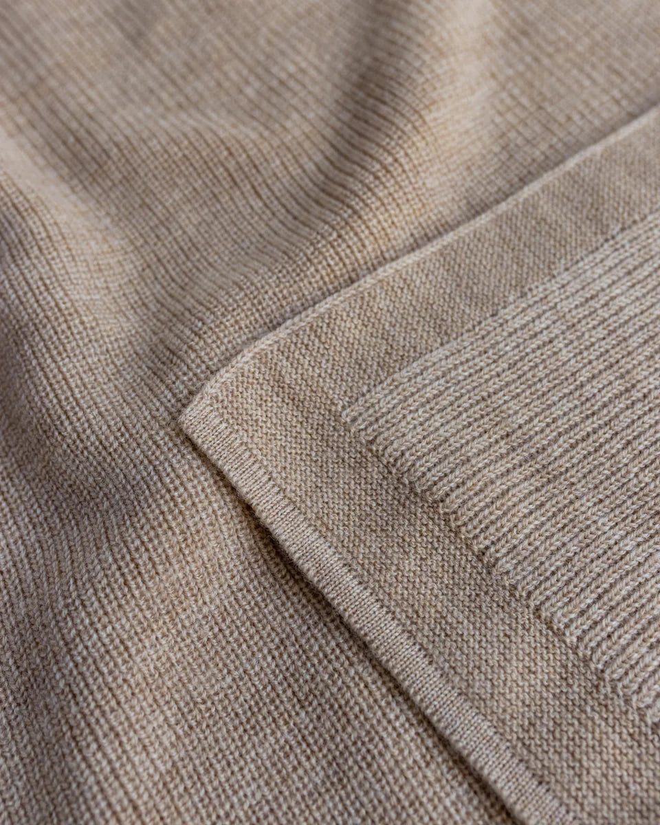 Baby Dekentje - Felix Blanket - Sand - Merinowol - HVID