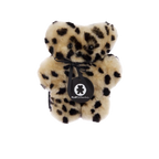 FLATOUTbear Baby - 100% Australische schapenvacht - Wollen knuffel leopard