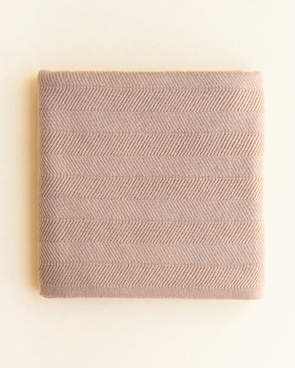 Deken Freddie - 70 x 100 cm - 100% extra fine Italiaanse merino wol - Hvid