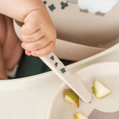 Bestekset - Foodie cutlery set - Tiny farm - Sand - Done by Deer