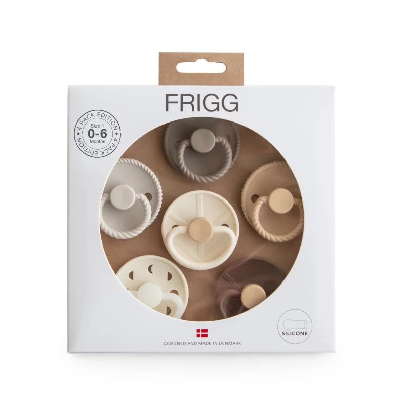 FRIGG - 6 pack silicone - Starter set spenen productfoto