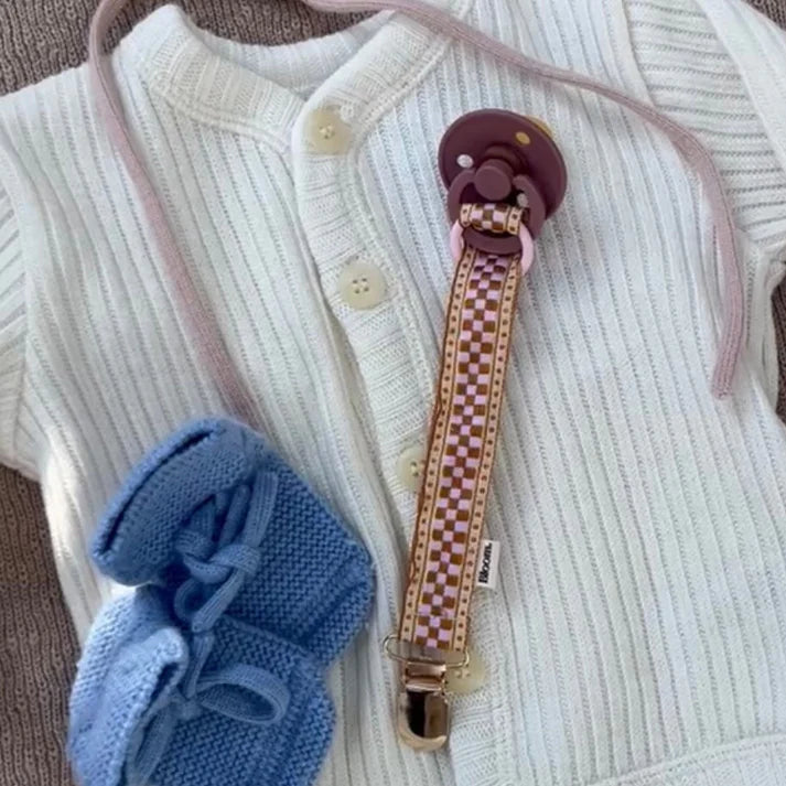 Speenkoord Malibu - Handgemaakt - Baby Bloom Clips - productfoto