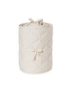 Bed bumper - Satin Quilted Crib Bumper - Biologisch katoen - Ecru - Garbo & Friends - Garbo&Friends - productfoto