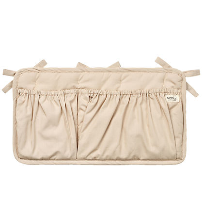 Bed pocket - Bedzak - 40x24 cm - Grey Sand - MarMar Copenhagen