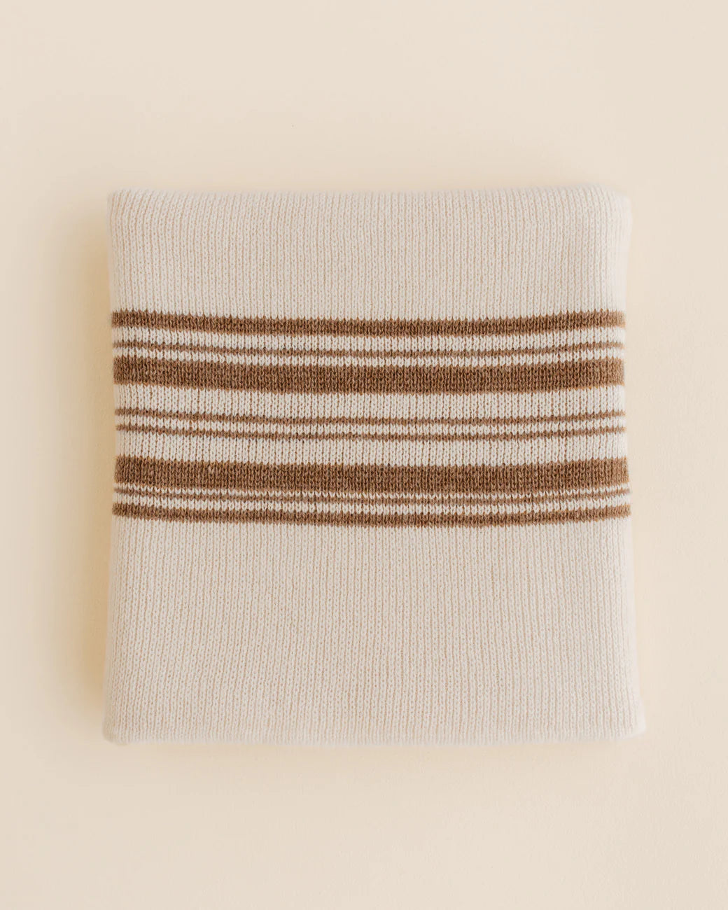 Baby dekentje - Gilbert - Silver/walnut - Merino wol - HVID