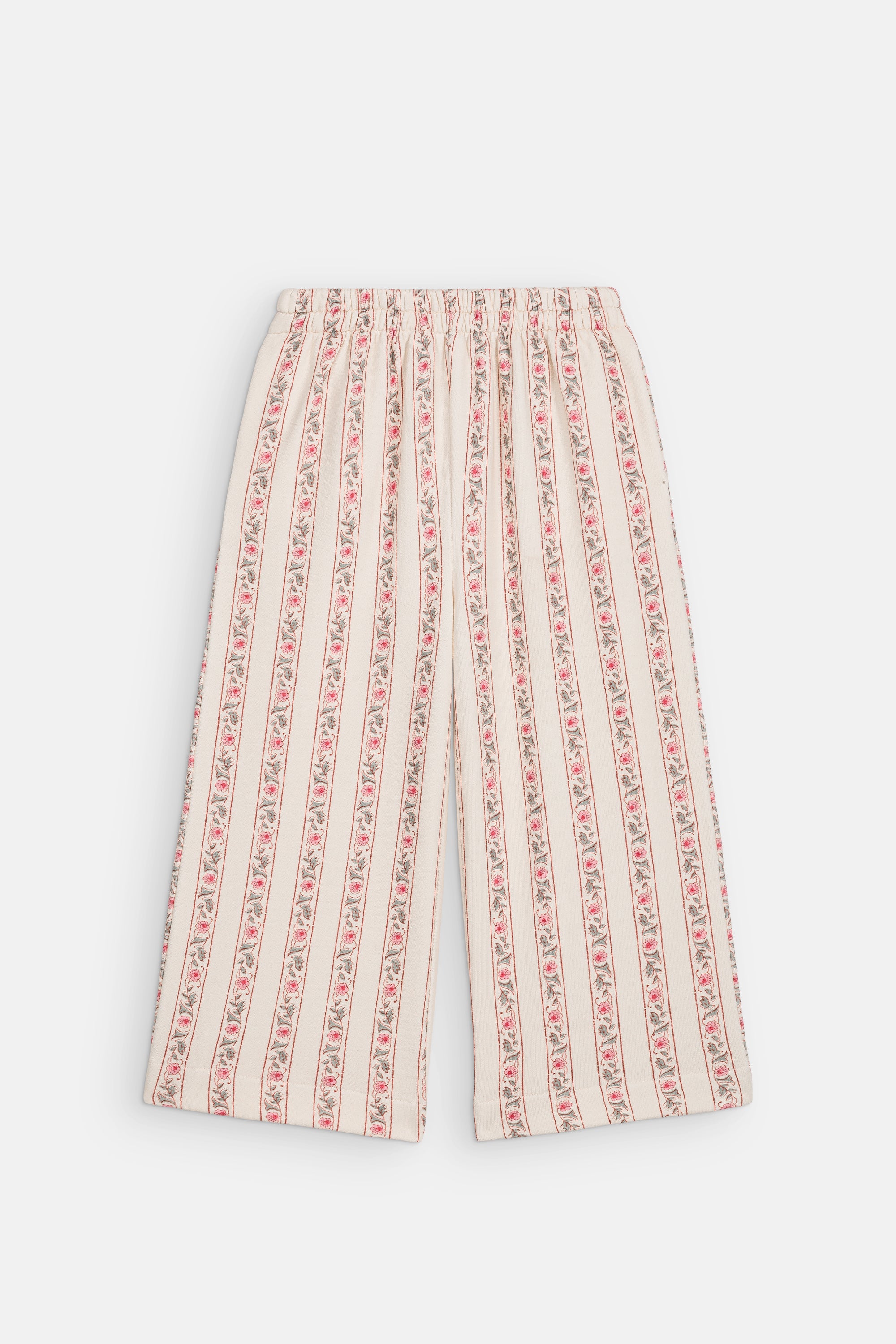 Joggingbroek Ysalia - Biologisch katoen - Cream Flower Beds - Louise Misha - productfoto