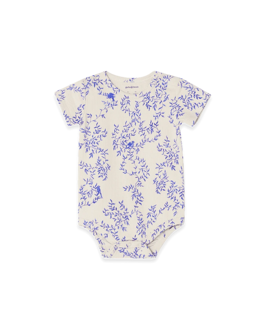 Garbo&Friends - Structured Jersey SS Body Jardim - Romper - 100% bio katoen - voorkant